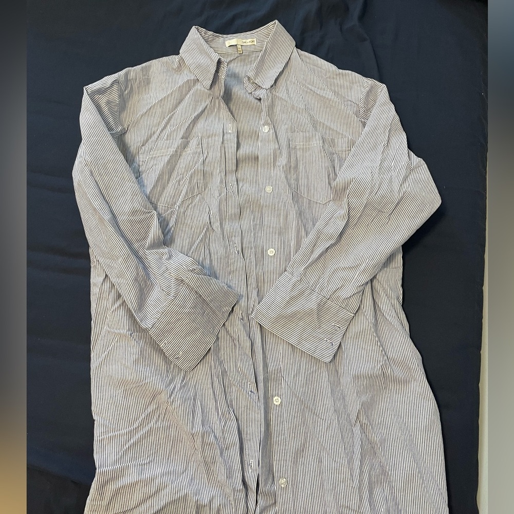 Oak + Fort Oxford Shirt Dress